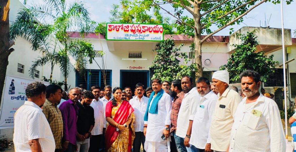 నిజామాబాద్ జిల్లా, వేల్పూర్ మండలం, పచ్చలనడ్కుడా గ్రామంలో మరొక నూతన కాళోజి గ్రంథాలయం ప్రారంభం