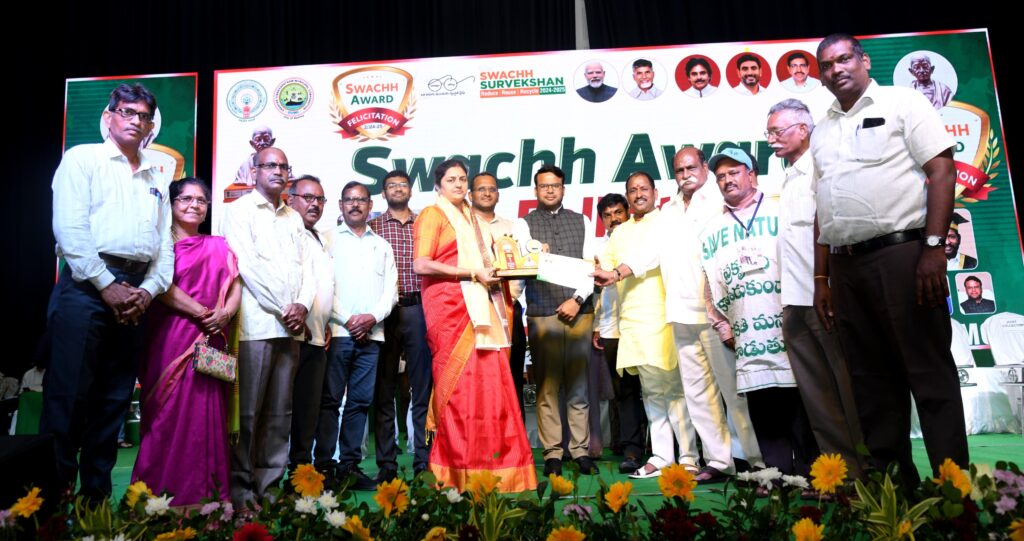 జీవీఎంసీ స్వచ్ఛ్ అవార్డు దక్కించుకున్న జేడీ ఫౌండేషన్ విశాఖపట్నం